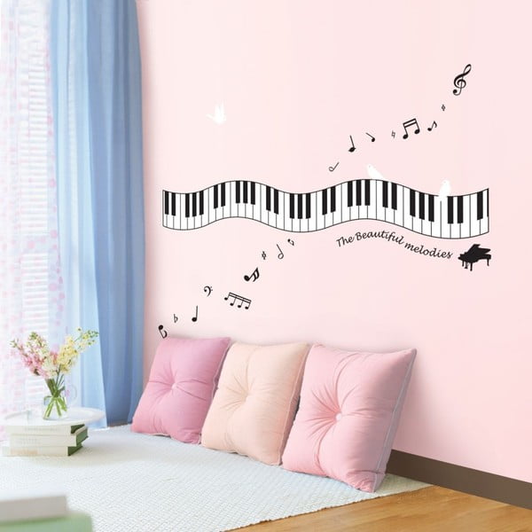 Samolepka Piano Melody