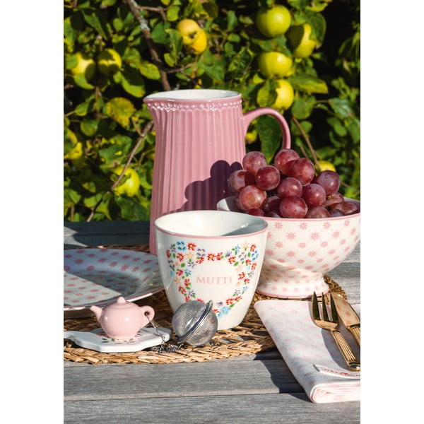 Ružová porcelánová miska na polievku Green Gate Laurie, ø 15 cm-image-1