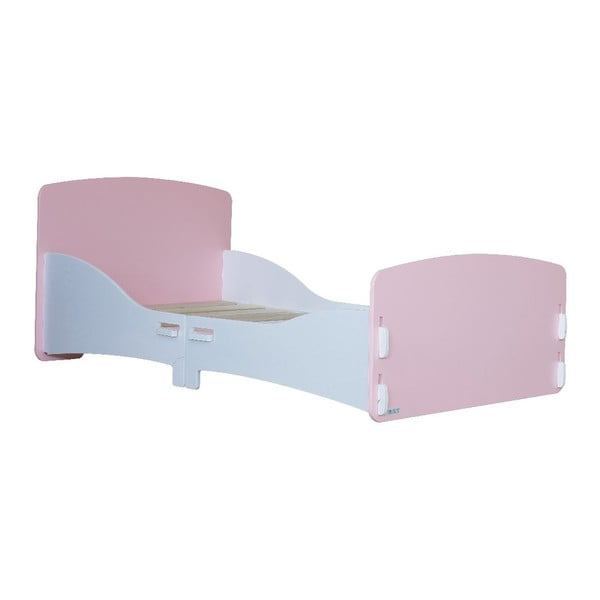 Detská posteľ Pink Junior, 147x80x60 cm