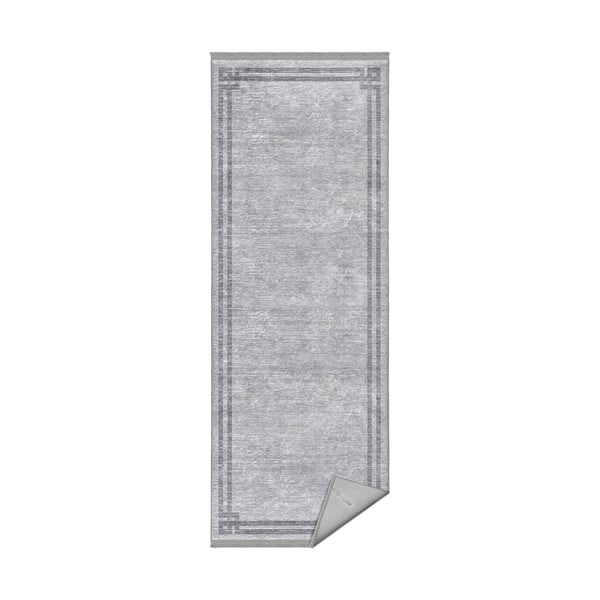 Svetlosivý koberec behúň 80x200 cm – Mila Home