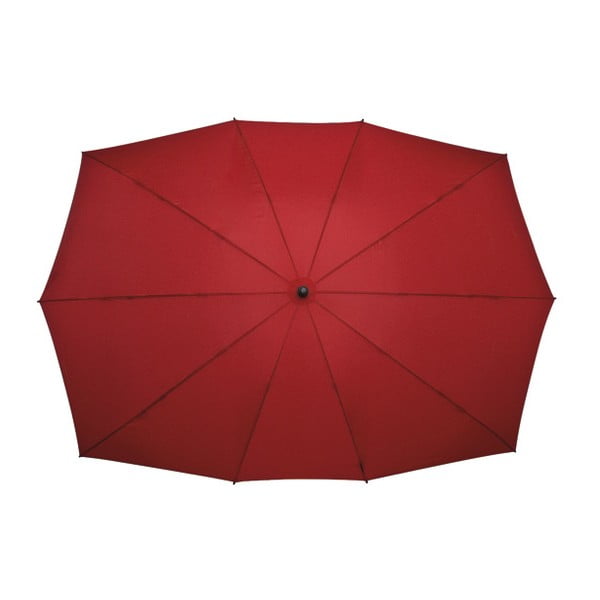 Červený golfový dáždnik pre dve osoby odolný proti vetru Ambiance Falconetti, dĺžka 150 cm