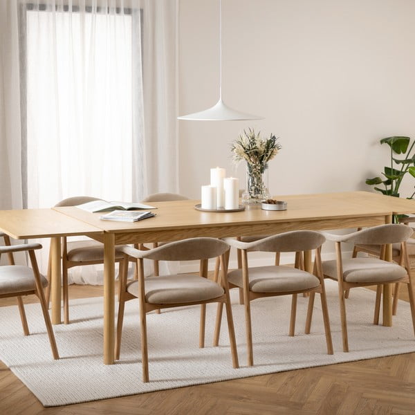 Béžová/v prírodnej farbe jedálenská stolička Addi – Actona-image-1