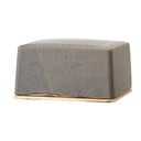 Sivá kameninová nádoba na maslo Bloomingville Kendra