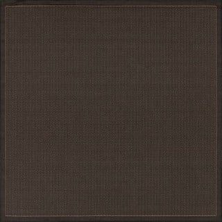 Čierny vonkajší koberec Floorita Tatami, 200 x 200 cm