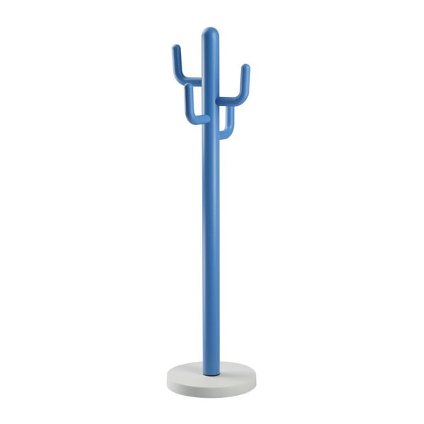 Modrý vešiak Kare Design Kaktus