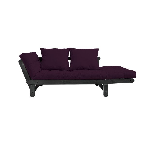 Variabilná pohovka Karup Beat Black/Purple Plum-image-1