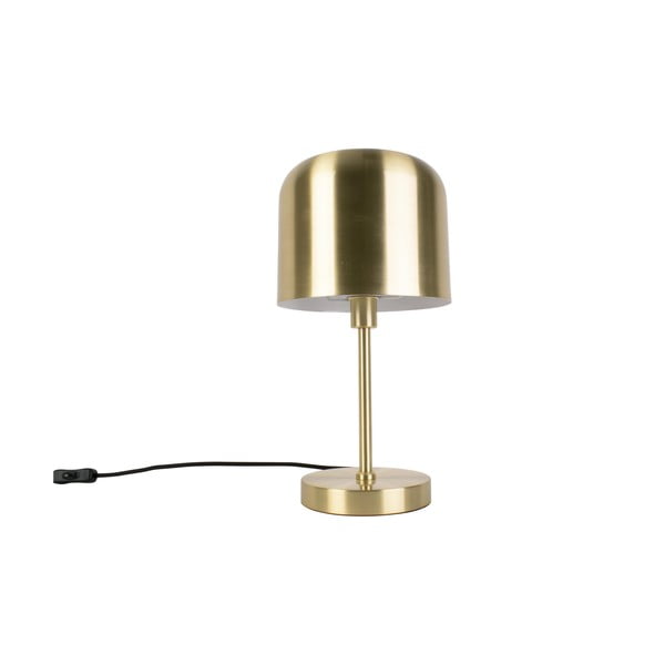 Stolová lampa v zlatej farbe Leitmotiv Capa, výška 39,5 cm