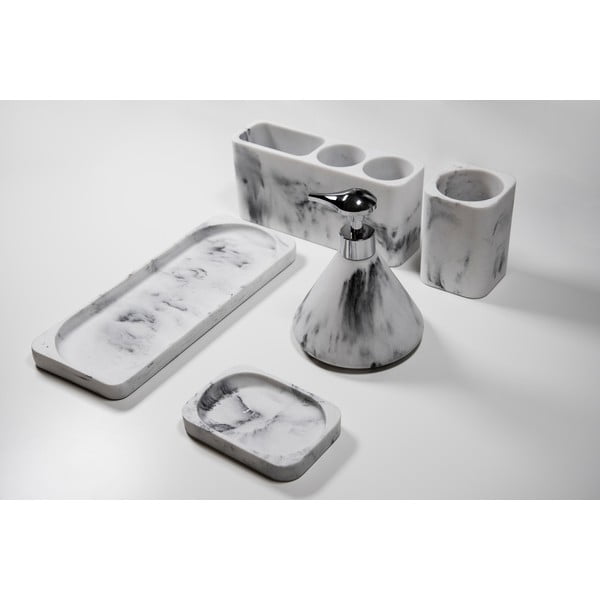 Bielo-sivý organizér na kefky Wenko Desio-image-3