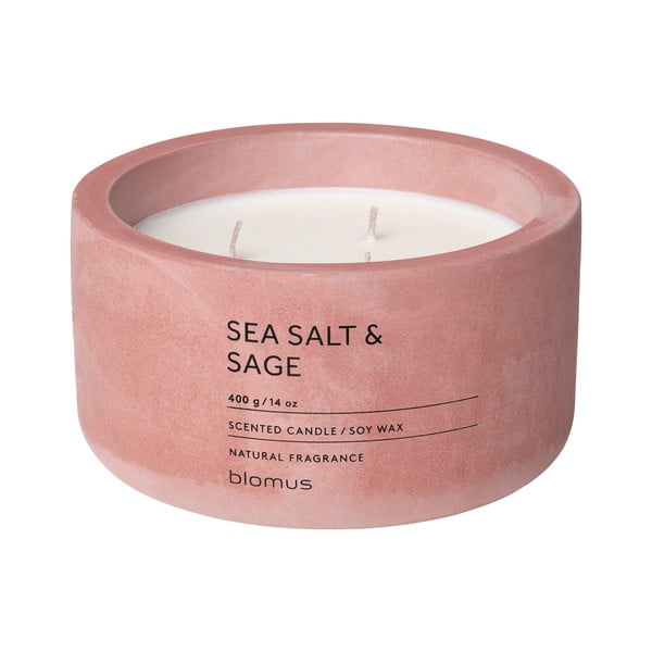 Vonná  sójová sviečka doba horenia 25 h Fraga: Sea Salt and Sage – Blomus
