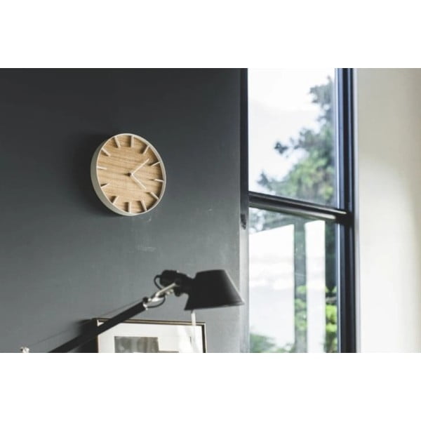 Nástenné hodiny YAMAZAKI RIn Claro, ⌀ 27 cm-image-1