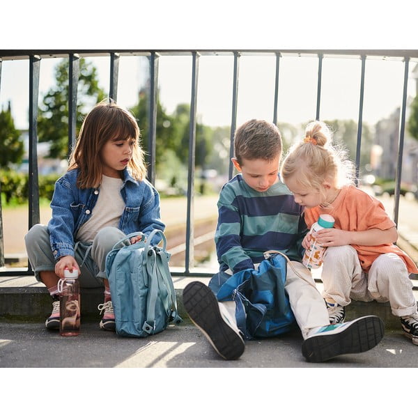 Detská fľaša v bielej a svetlomodrej farbe 400 ml Sailors bay – Mepal-image-4