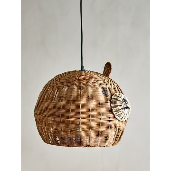 Hnedé detské tienidlo ø 40 cm Lilu – Bloomingville Mini-image-2