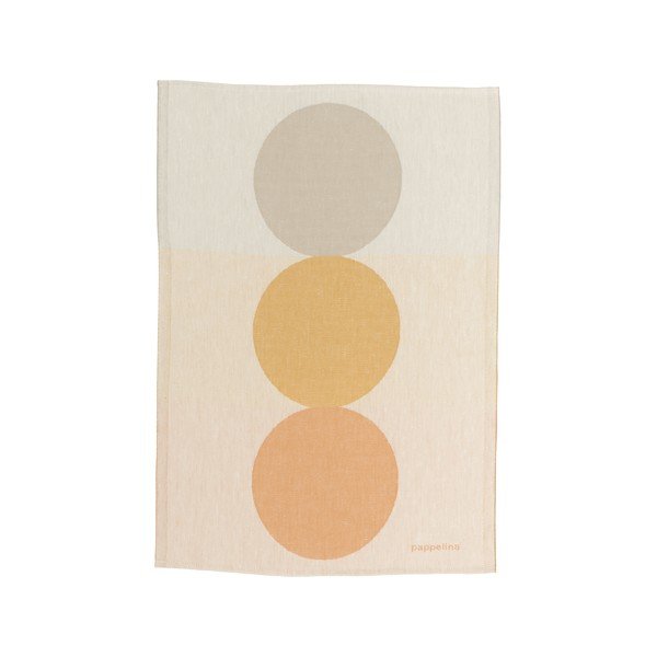 Utierka s prímesou ľanu 46x66 cm Otto Ochre – Pappelina