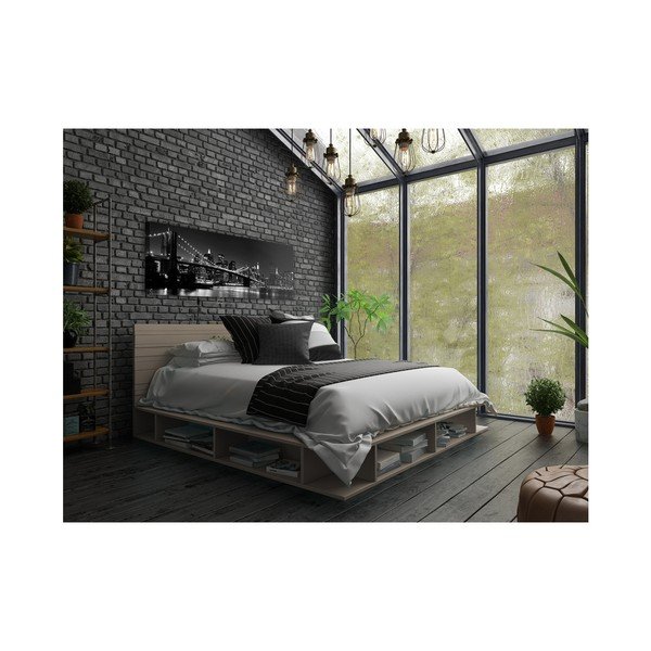 Obraz Styler Canvas Bridge, 45 × 140 cm-image-1