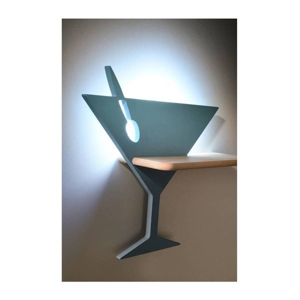 Čierne LED nástenné svietidlo Piccolo – Candellux Lighting-image-1