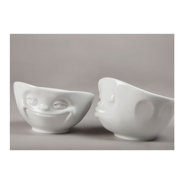 Usmievavá miska, biela z bistra U Kubistu-image-4