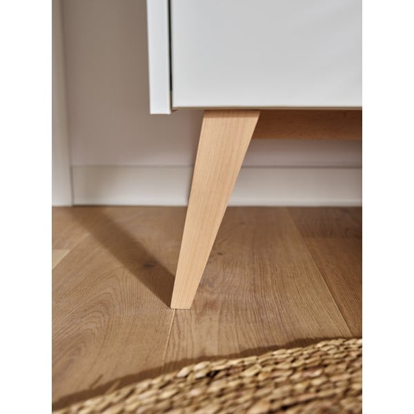 Biela detská šatníková skriňa Pinio Swing, 148 x 200 cm-image-4