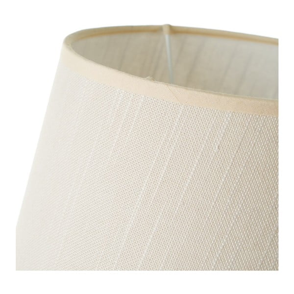 Čierno-krémová stolová lampa s textilným tienidlom (výška 38,5 cm) – Casa Selección-image-2