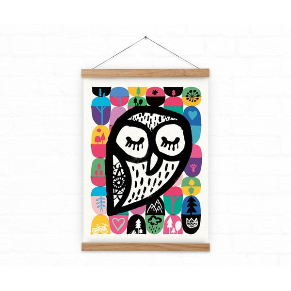 Plagát Owl Art, veľ. A3