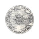 Sivo-krémový okrúhly koberec ø 160 cm Gloria Lydia – Hanse Home