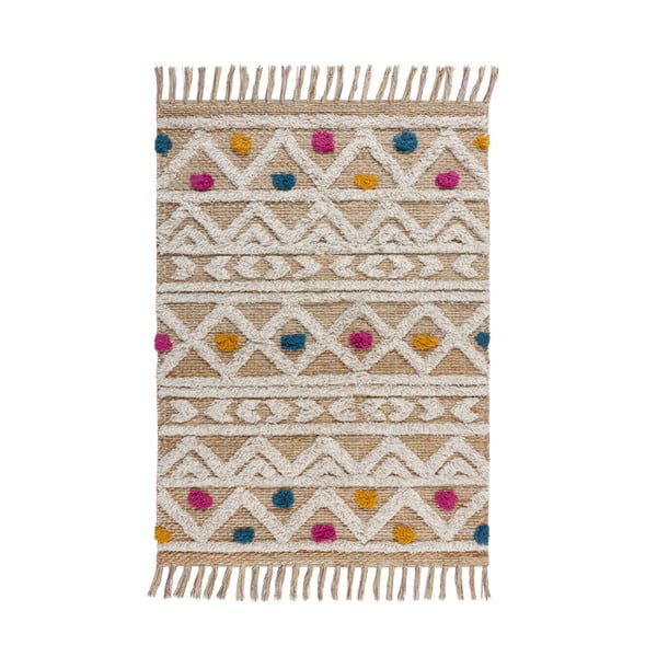 Béžový koberec 170x120 cm Jubilant Kahima - Flair Rugs