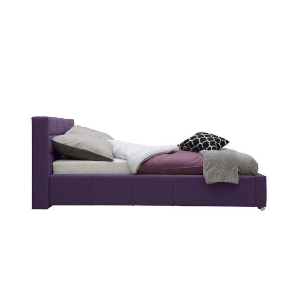 Fialová dvojlôžková posteľ Mazzini Beds Reve, 160 × 200 cm-image-4