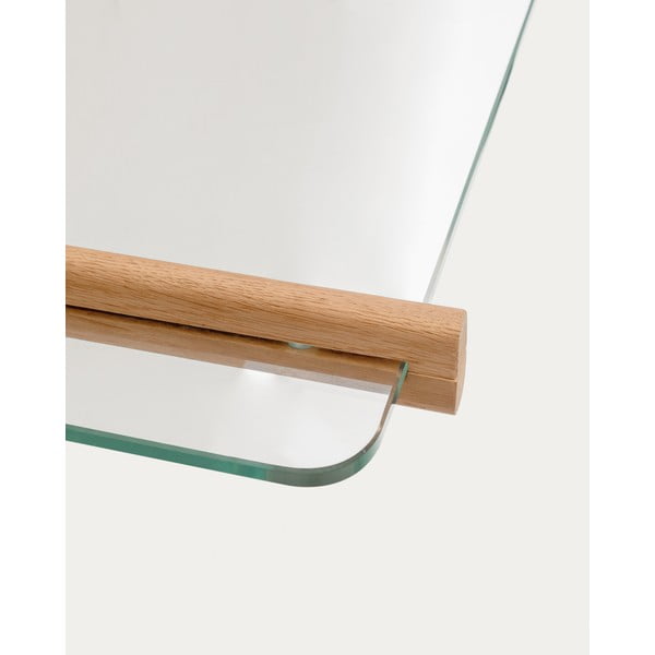 Sklenený modulárny policový systém v prírodnej farbe 90x202x30,5 cm Sitra – Kave Home-image-4
