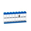 Modrá zberateľská skrinka na 16 minifigúrok LEGO®