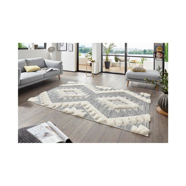 Sivý koberec Mint Rugs Handira Indian, 170 × 115 cm-image-3