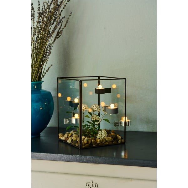 Čierne svetelné dekorácie v súprave 2 ks Amalia – Sirius-image-3