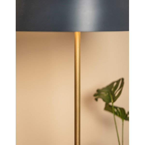 Tmavomodrá stolová lampa La Forma Binary, výška 31 cm-image-4