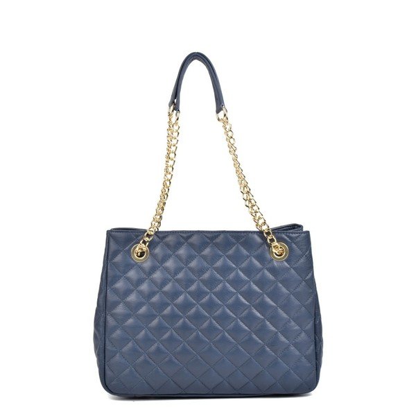 Modrá kožená kabelka Isabella Rhea Magnum Blue Jeans-image-2
