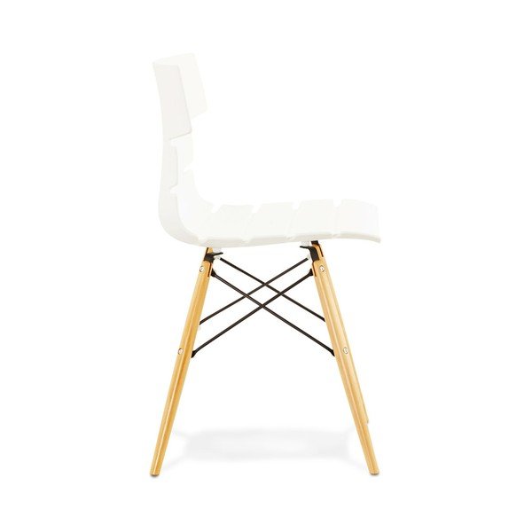 Sada 4 bielych jedálenských stoličiek Kokoon Design Strata-image-2