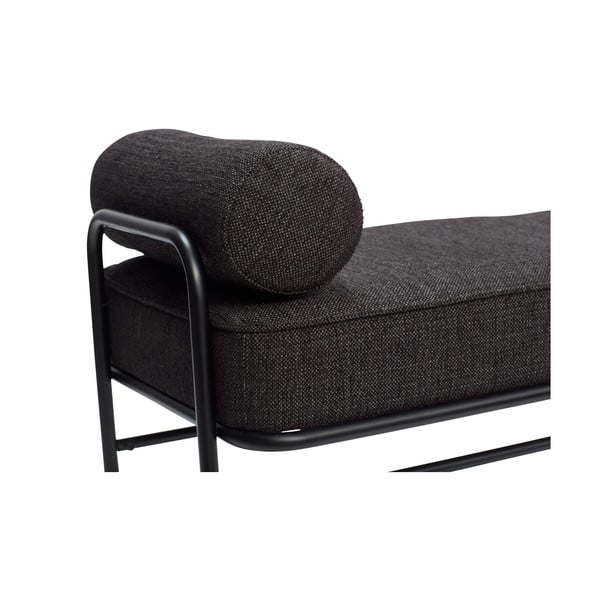 Hnedá leňoška s vankúšom Hübsch Pipe-image-4