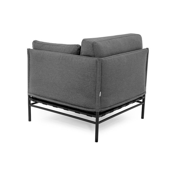 Tmavosivý variabilný modul záhradnej pohovky Dandy – Sit Sit-image-4