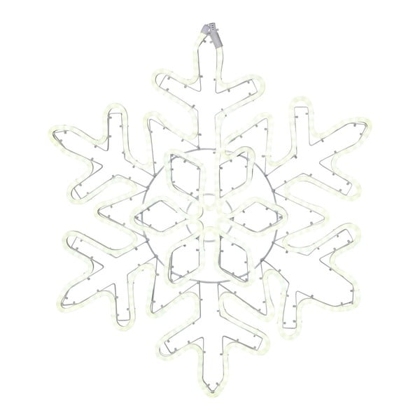 Závesná svietiaca LED dekorácia Best Season NeoLED Snowflake Silver