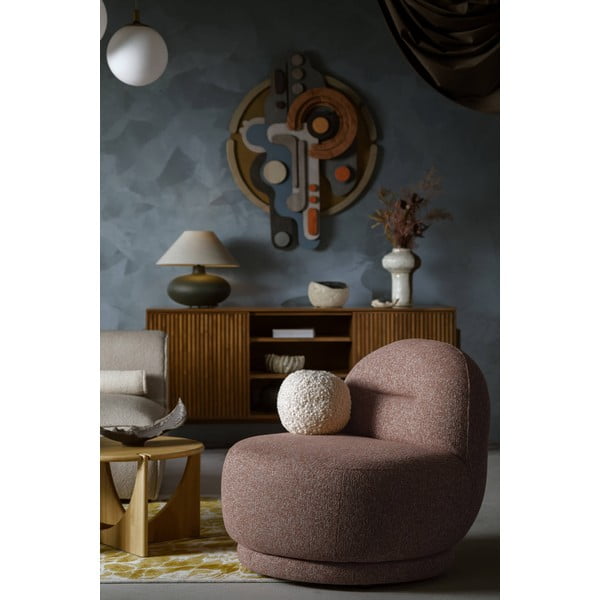 Červené kreslo Ovo – Miuform-image-1