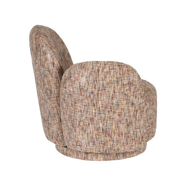 Béžové otočné ženilkové kreslo Rose – Dutchbone-image-3