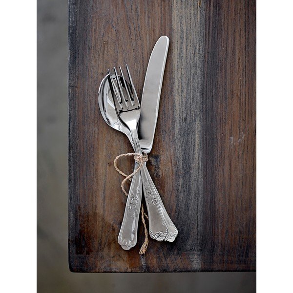 Antikoro príbor 16 ks v striebornej farbe Tilly – Bloomingville-image-3