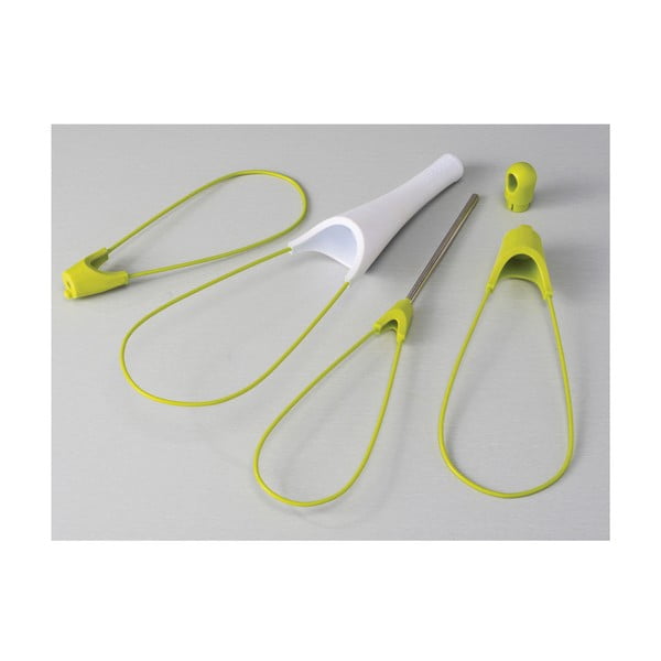 Bielo-červená skladacia metlička Joseph Joseph Twist-image-3