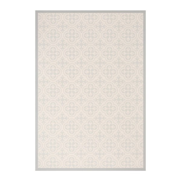 Sivý vinylový koberec Zala Living Sia, 65 × 100 cm