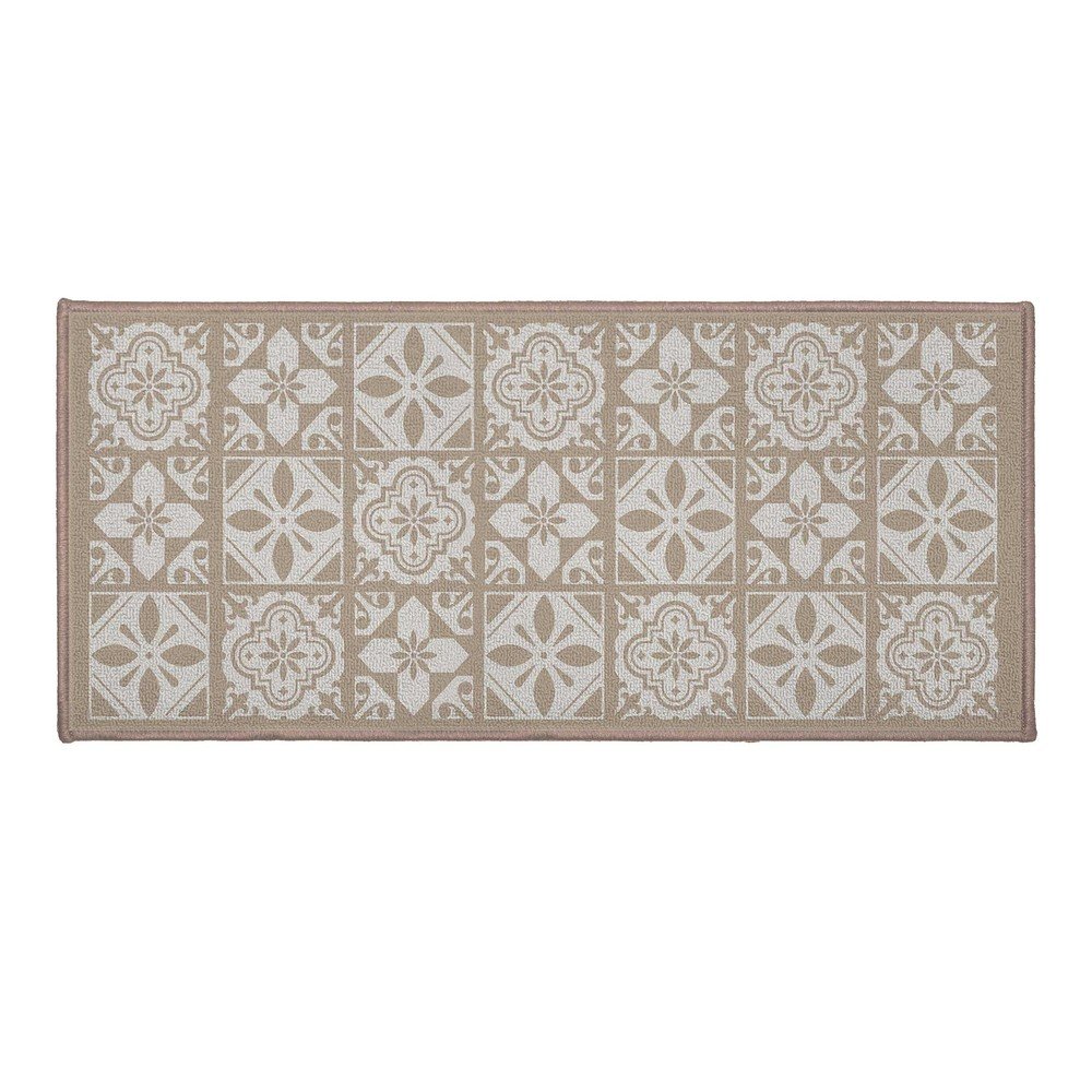 E-shop Béžový prateľný behúň 50x120 cm Constantine – douceur d'intérieur