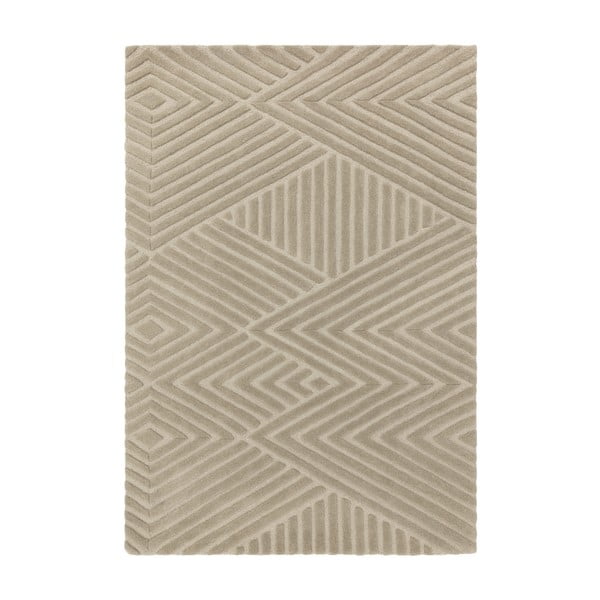 Svetlohnedý vlnený koberec 120x170 cm Hague – Asiatic Carpets