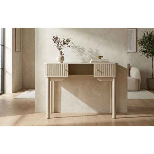Toaletný stolík z borovicového dreva 40x110 cm Shy – Mauro Ferretti-image-1
