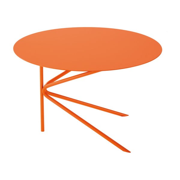 Oranžový konferenčný stolík MEME Design Twin