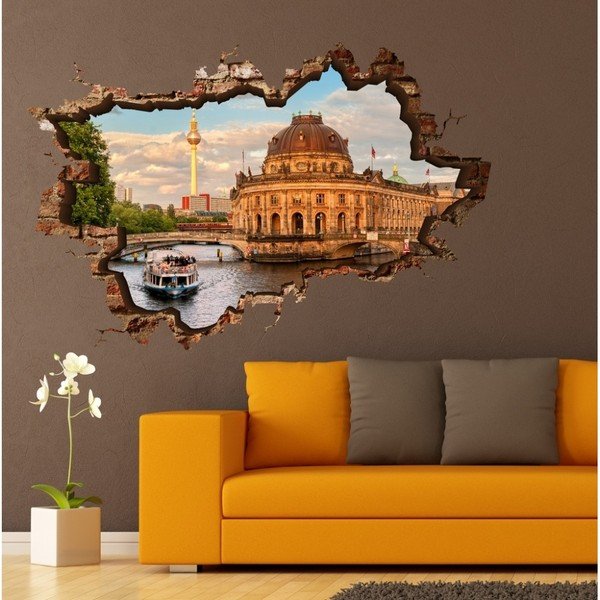 Nástenná samolepka 3D Art Marro, 135 × 90 cm-image-1