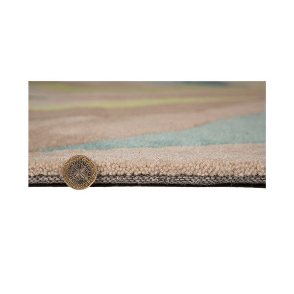 Koberec Flair Rugs Infinite Splinter Teal, 80 x 150 cm-image-1
