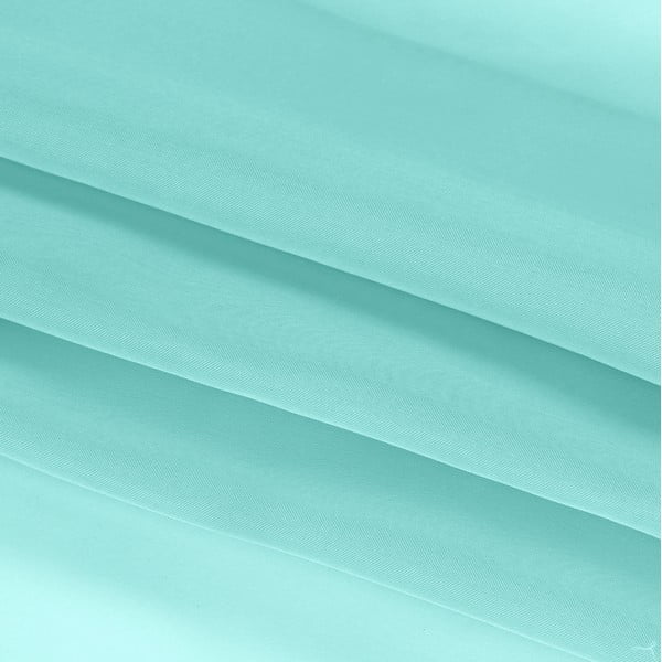 Tyrkysovomodrý záves AmeliaHome Voile Pleat, 160 x 250 cm-image-1