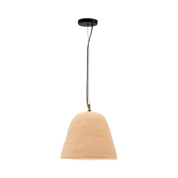Béžové závesné svietidlo ø 25 cm Lisora – Kave Home