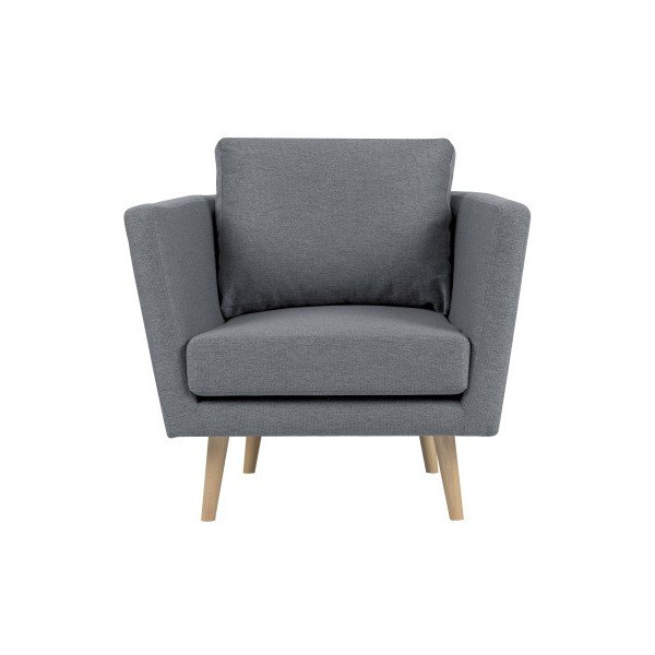 Svetlosivé kreslo Mazzini Sofas Cactus